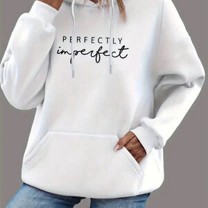 White Simply Imperfect Sweatshirt